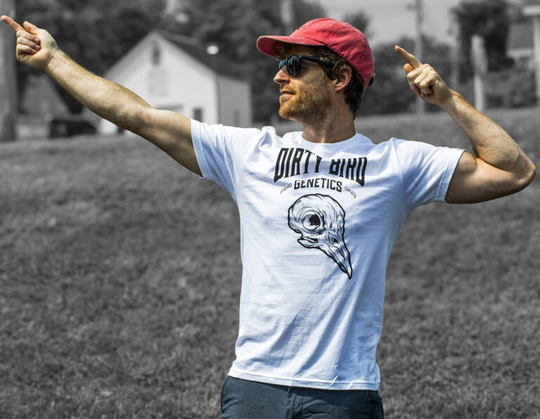 Dirty Bird White Shirt